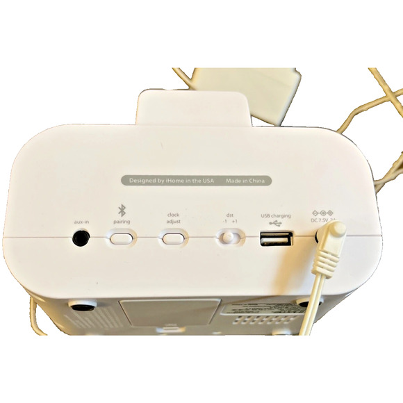 iHome IBT22 Bluetooth Dual Alarm Clock - Picture 1 of 4